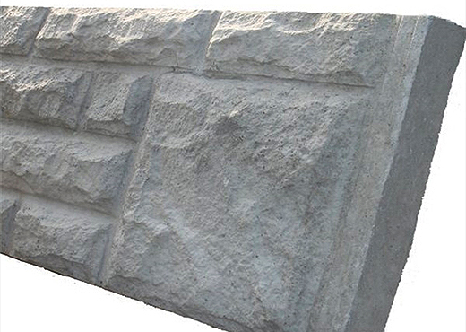 concrete supply only: rockface concrete base
